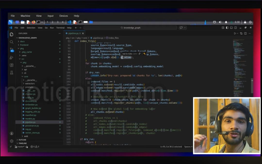 Personal Codebase Knowledge Graph Builder icon